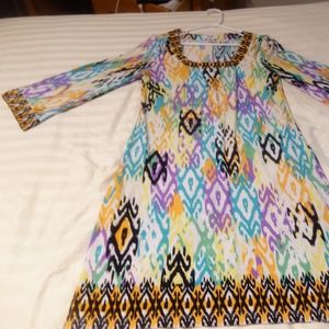 Colorful Sheath Dress by London Times